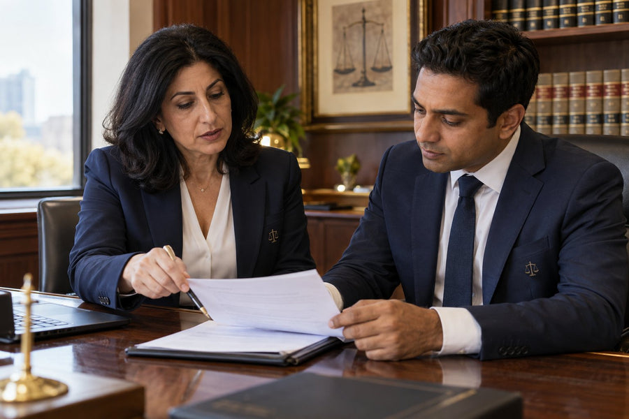 Law firm in custom uniforms